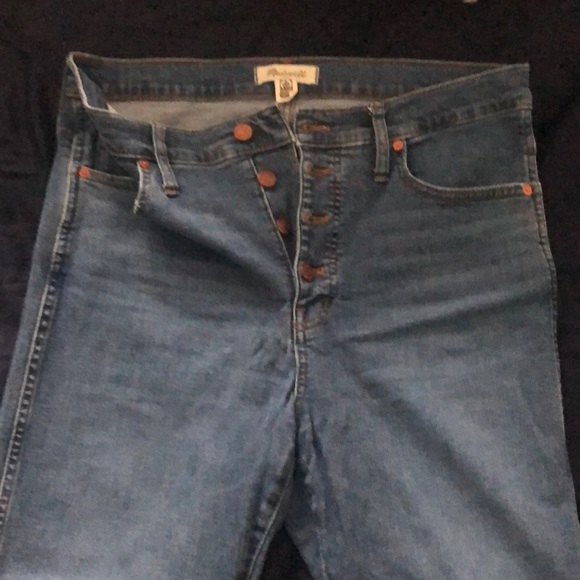 Madewell Jeans light Denim 10” high rise skinny - Picture 6 of 10